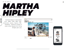 Tablet Screenshot of marthahipley.com